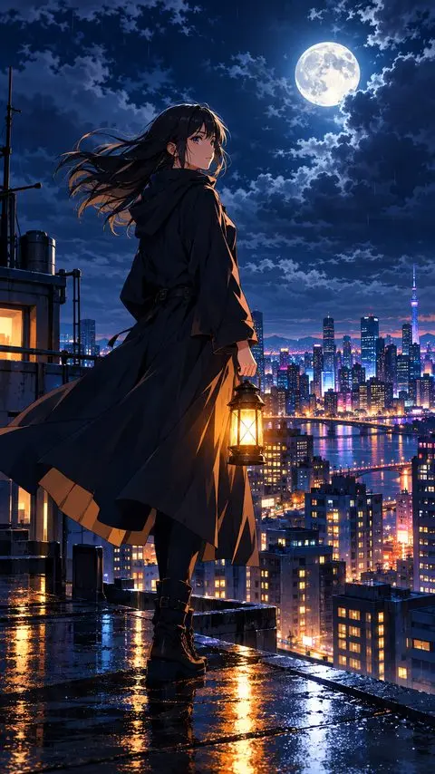 A Anime style frame